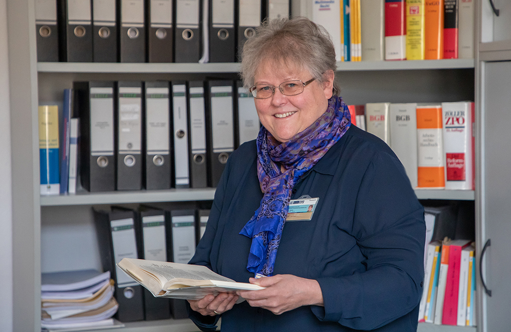 Ute Klanten, Leiterin der Stabstelle Recht und Datenschutzbeauftragte der UMMD Ute Klanten, Leiterin der Stabstelle Recht und Datenschutzbeauftragte der UMMD